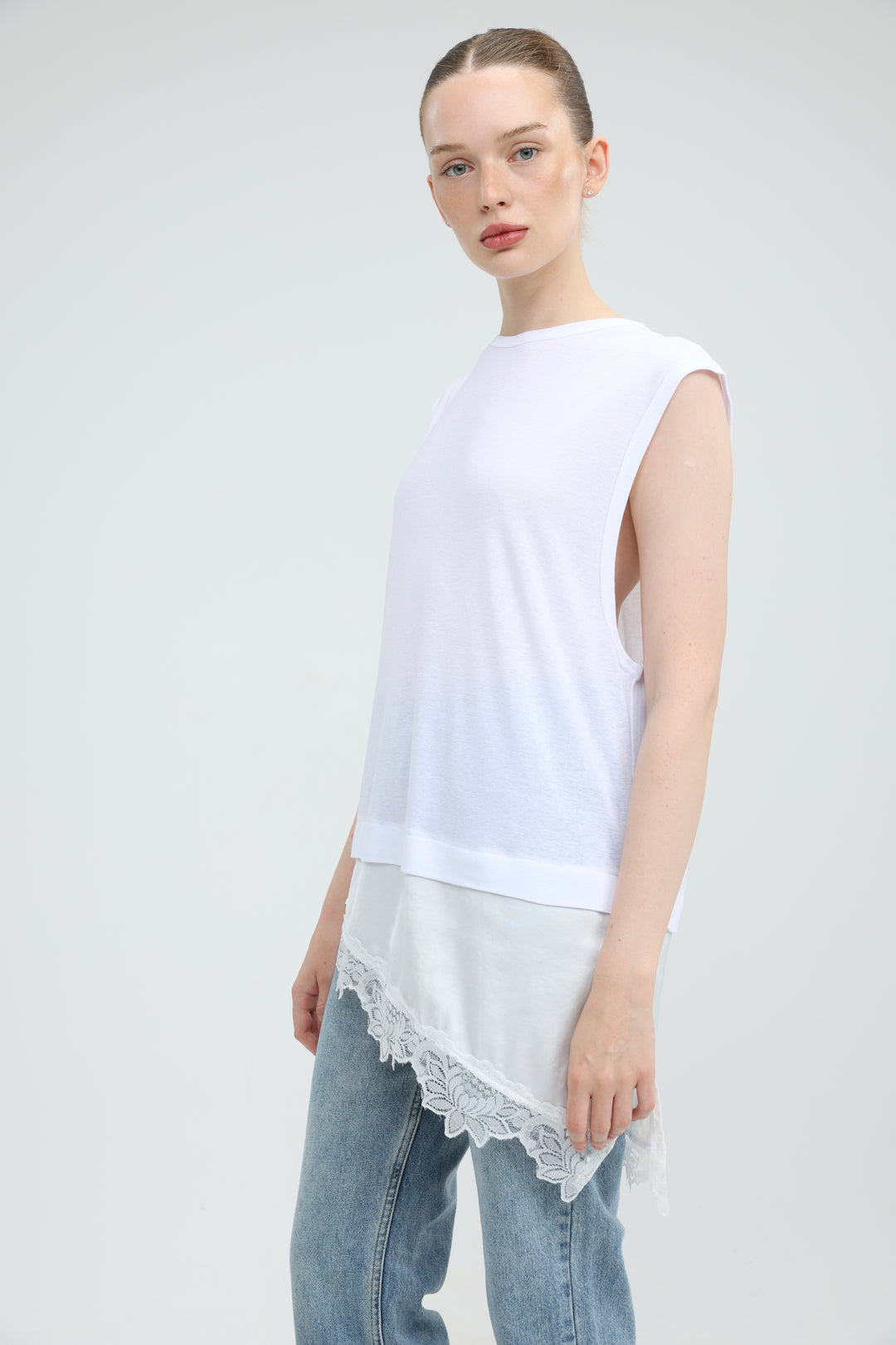 Morning White Tank
