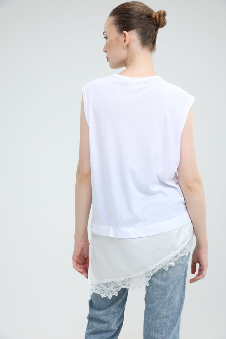 Morning White Tank