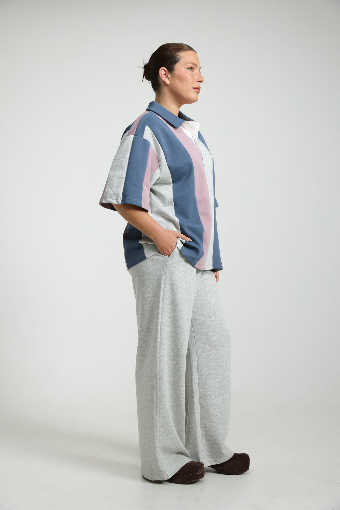 Baseball Blue Mix Polo