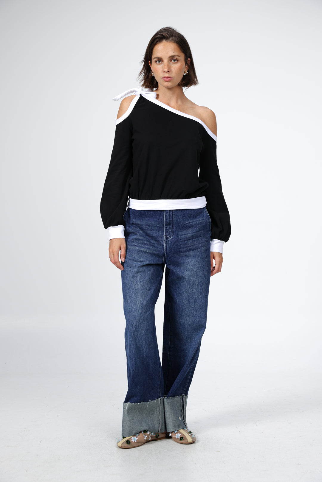 Minded Black Mix Sweatshirt