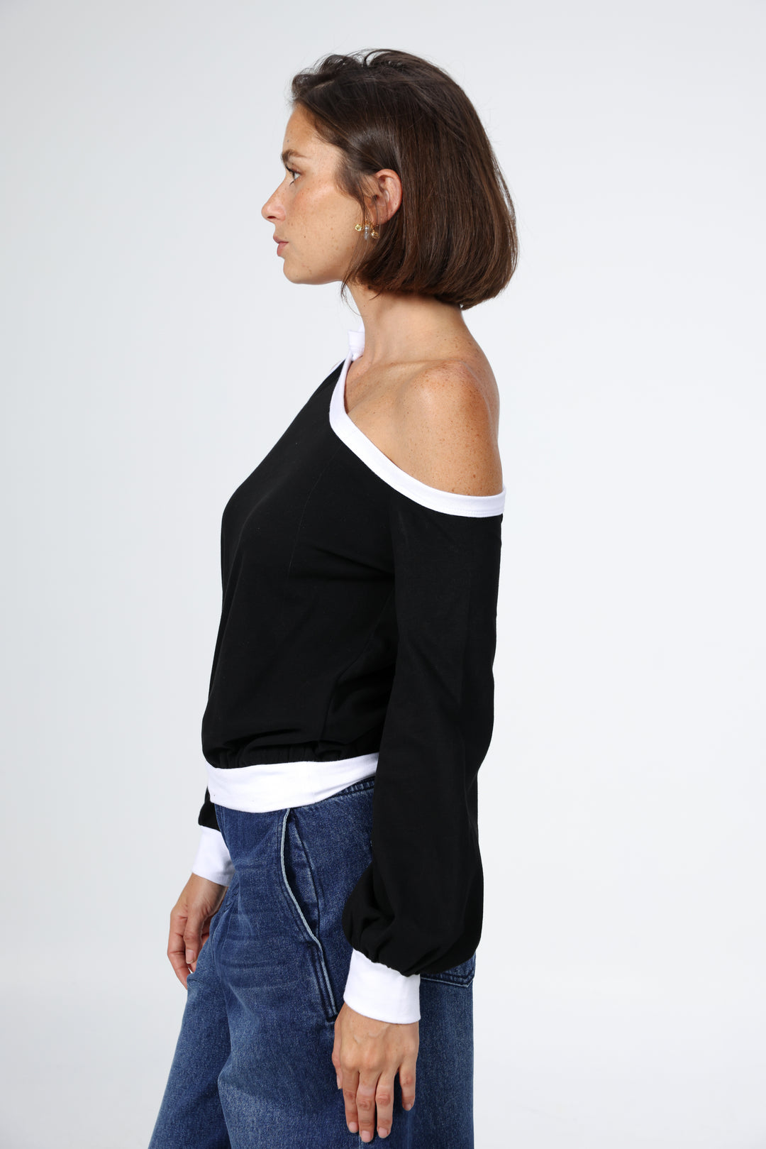 Minded Black Mix Sweatshirt