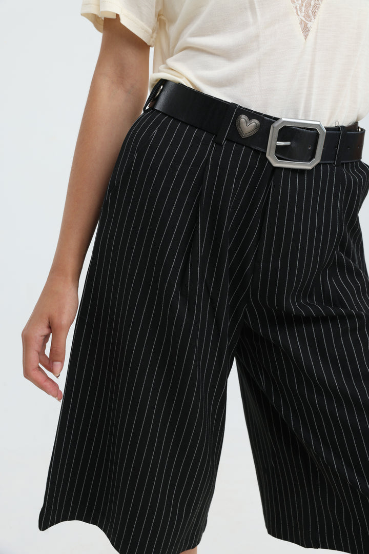 Verified Black Bermuda Shorts