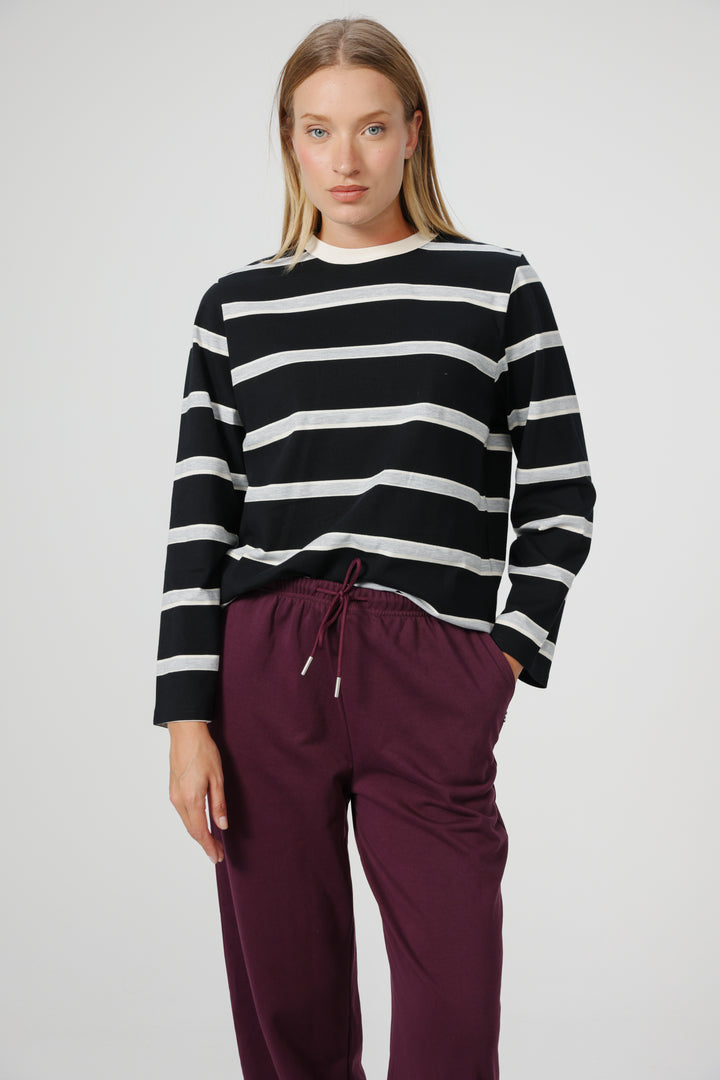 Simpla Black Stripes Shirt