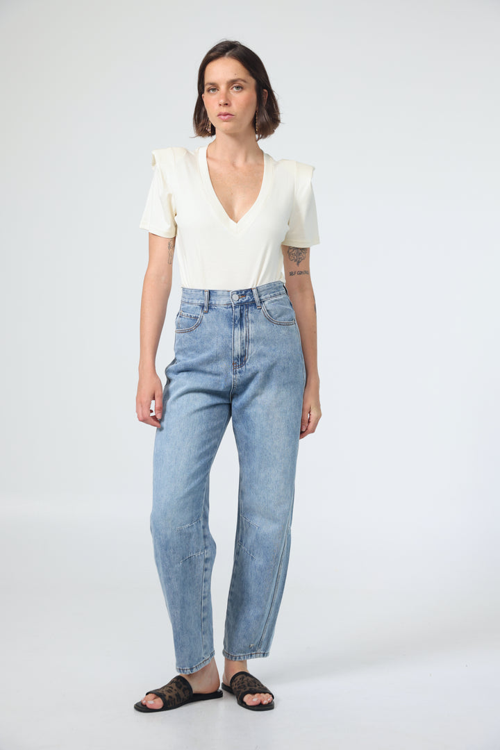 Rest Cream Padded T-Shirt