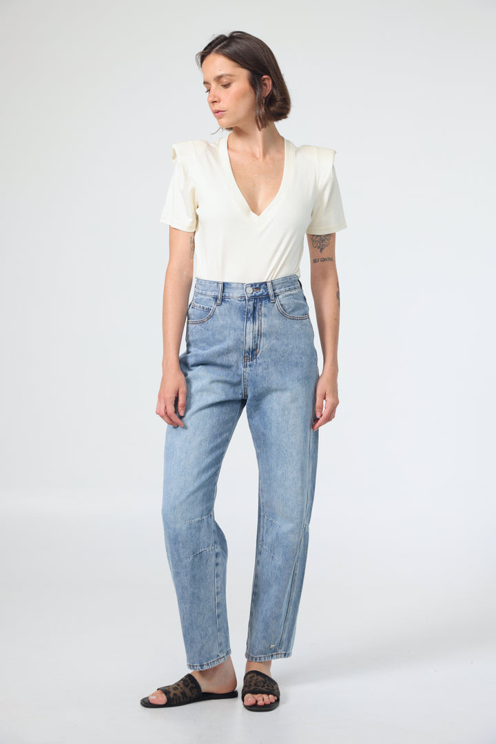 Rest Cream Padded T-Shirt