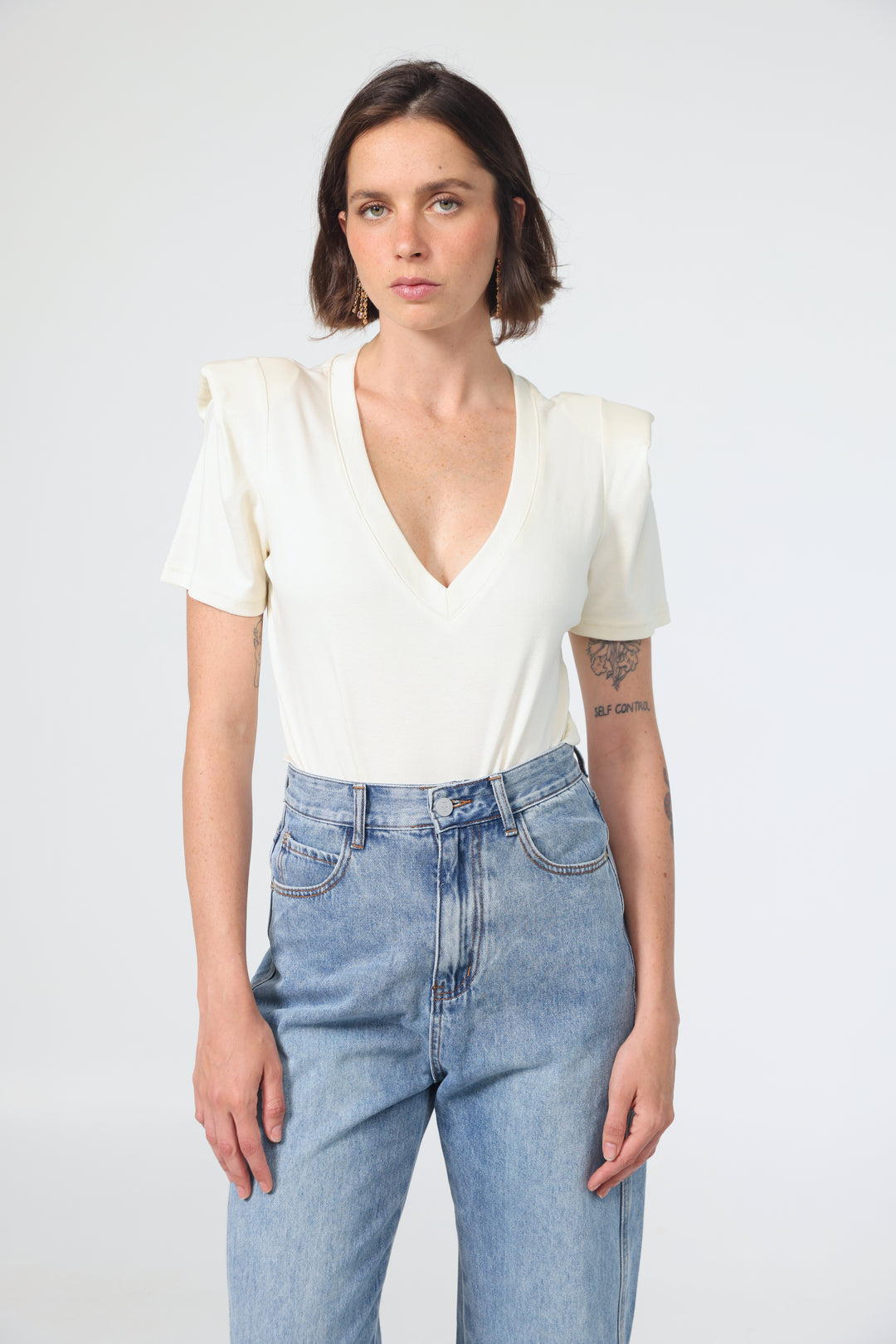 Rest Cream Padded T-Shirt