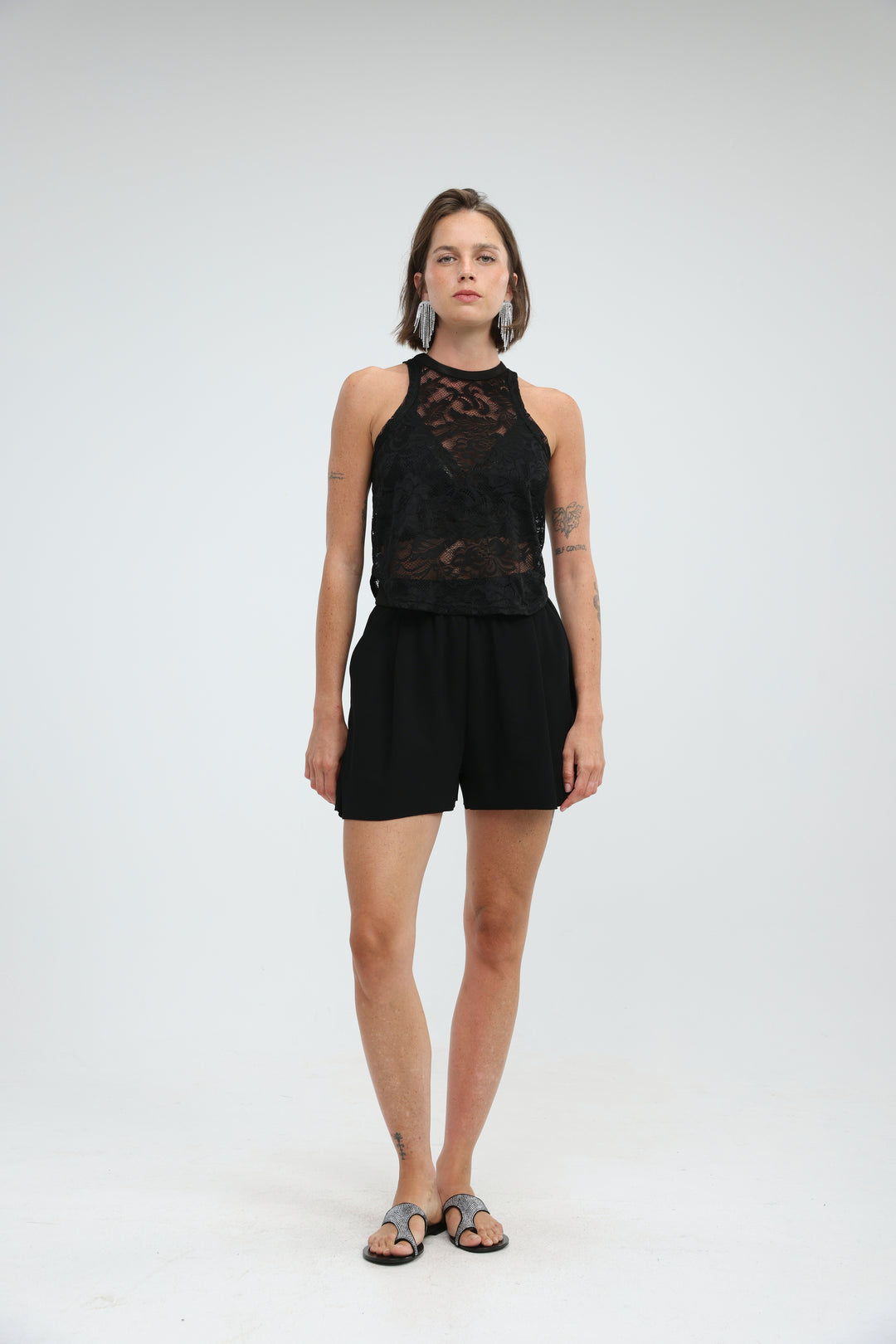 Foreign Black Shorts