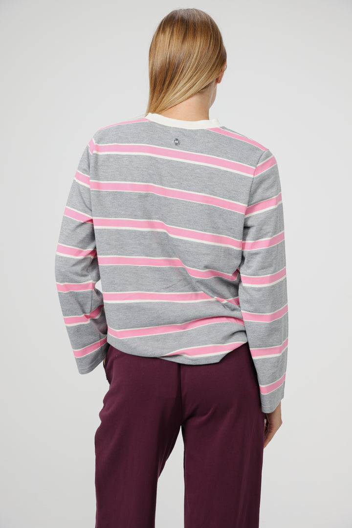 Simpla Grey Stripes Shirt