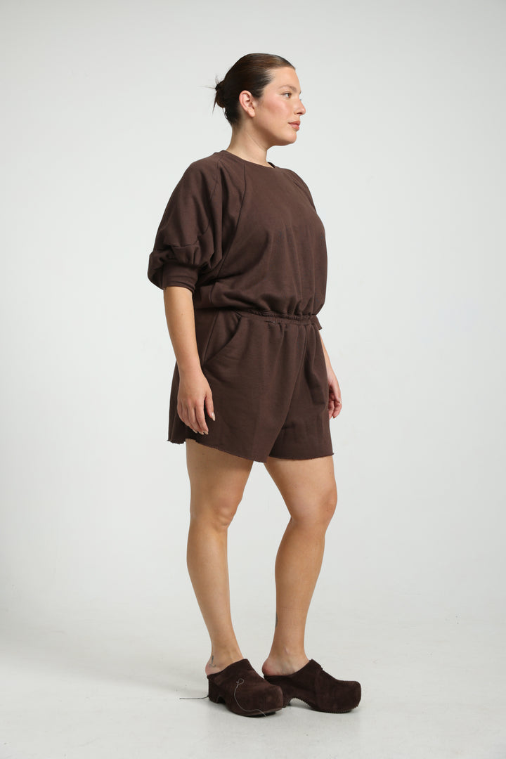 Mayme Brown Jumpsuit