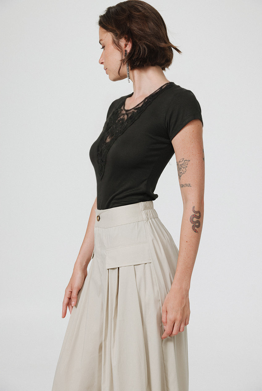 Lobby Black T-Shirt