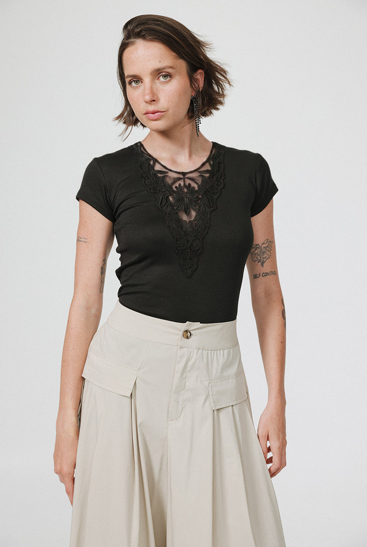 Lobby Black T-Shirt