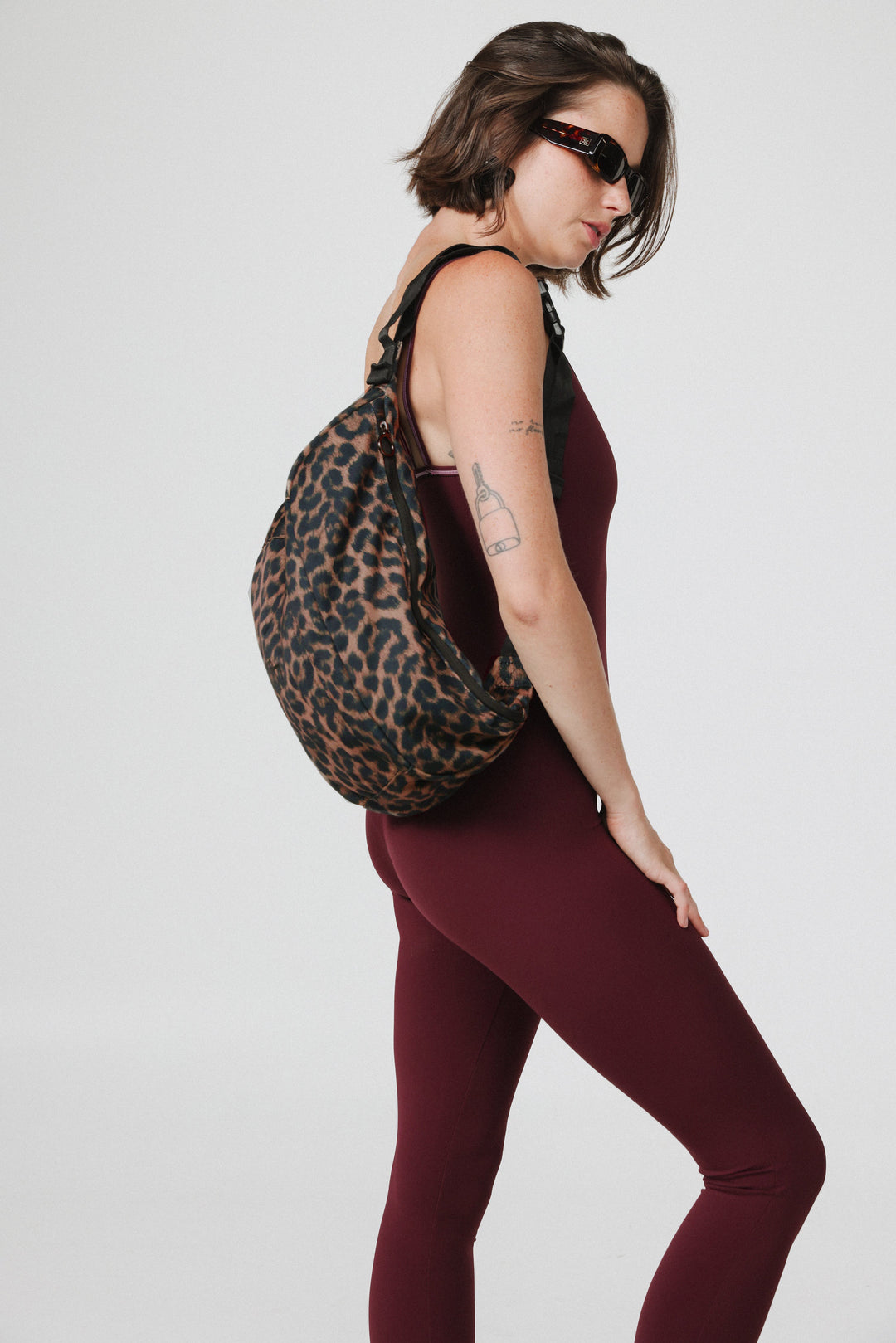 EE Huge Leopard Belt Bag