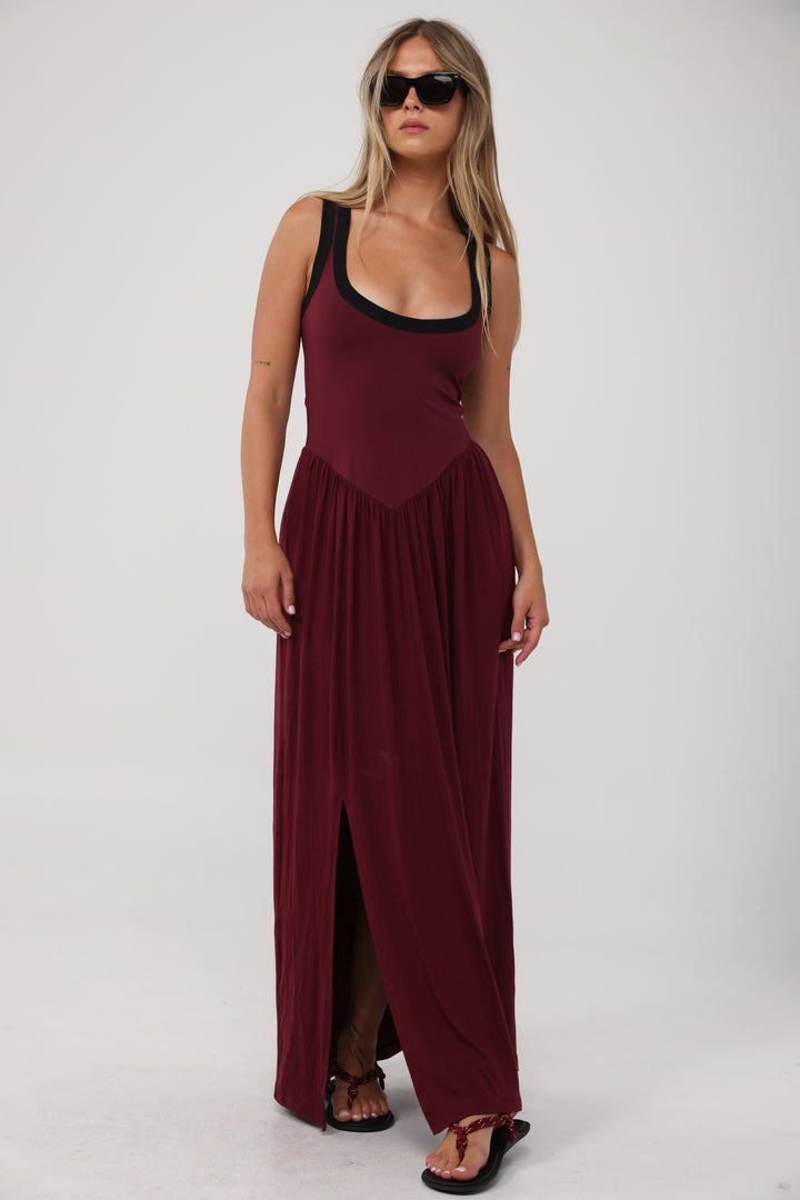 Palette Wine Dress