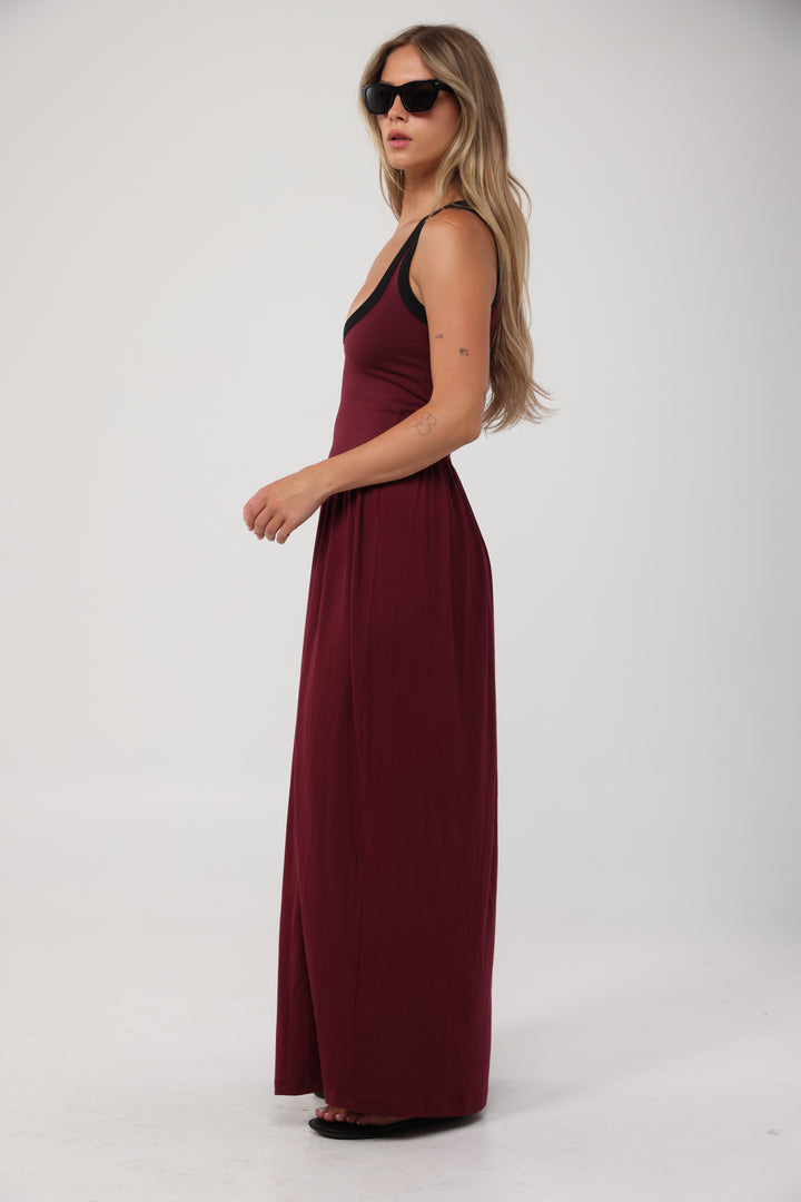 Palette Wine Dress