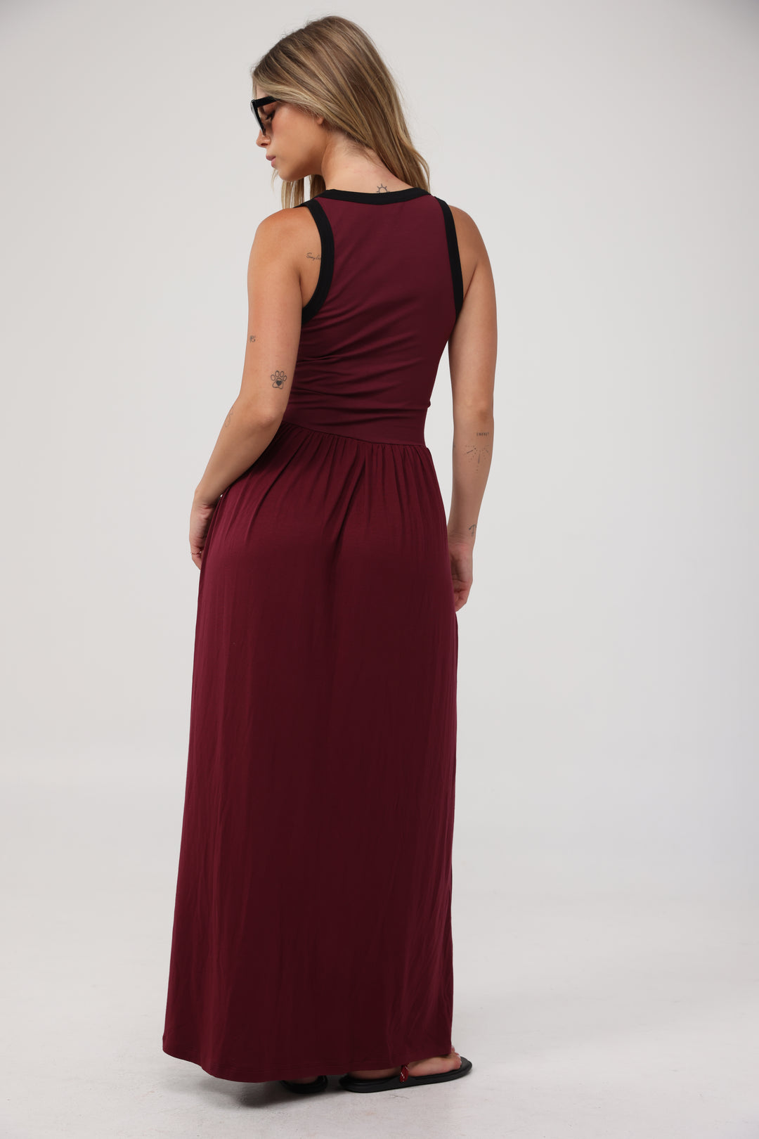 Palette Wine Dress