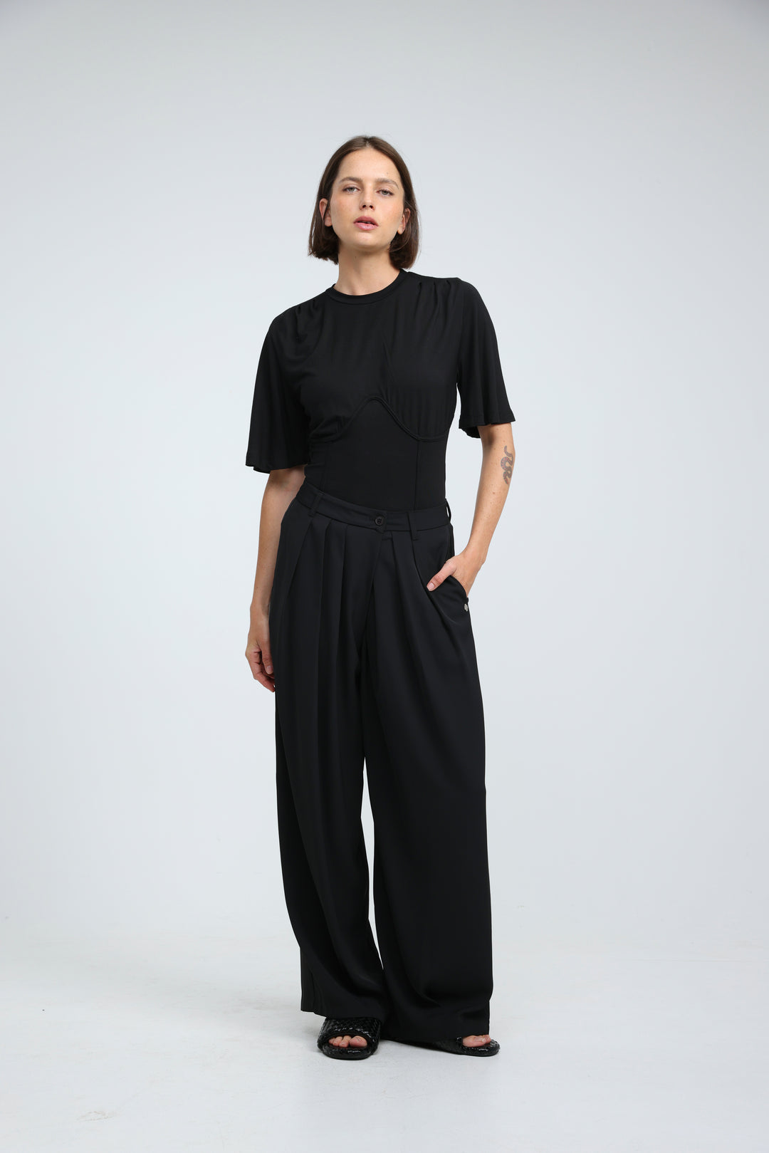 Metrics Black T-Shirt