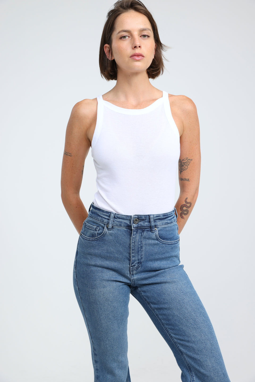 Clean43 White Tank