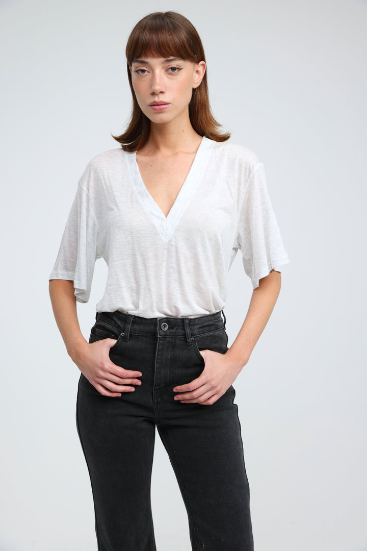 Clean33 Grey V T-Shirt