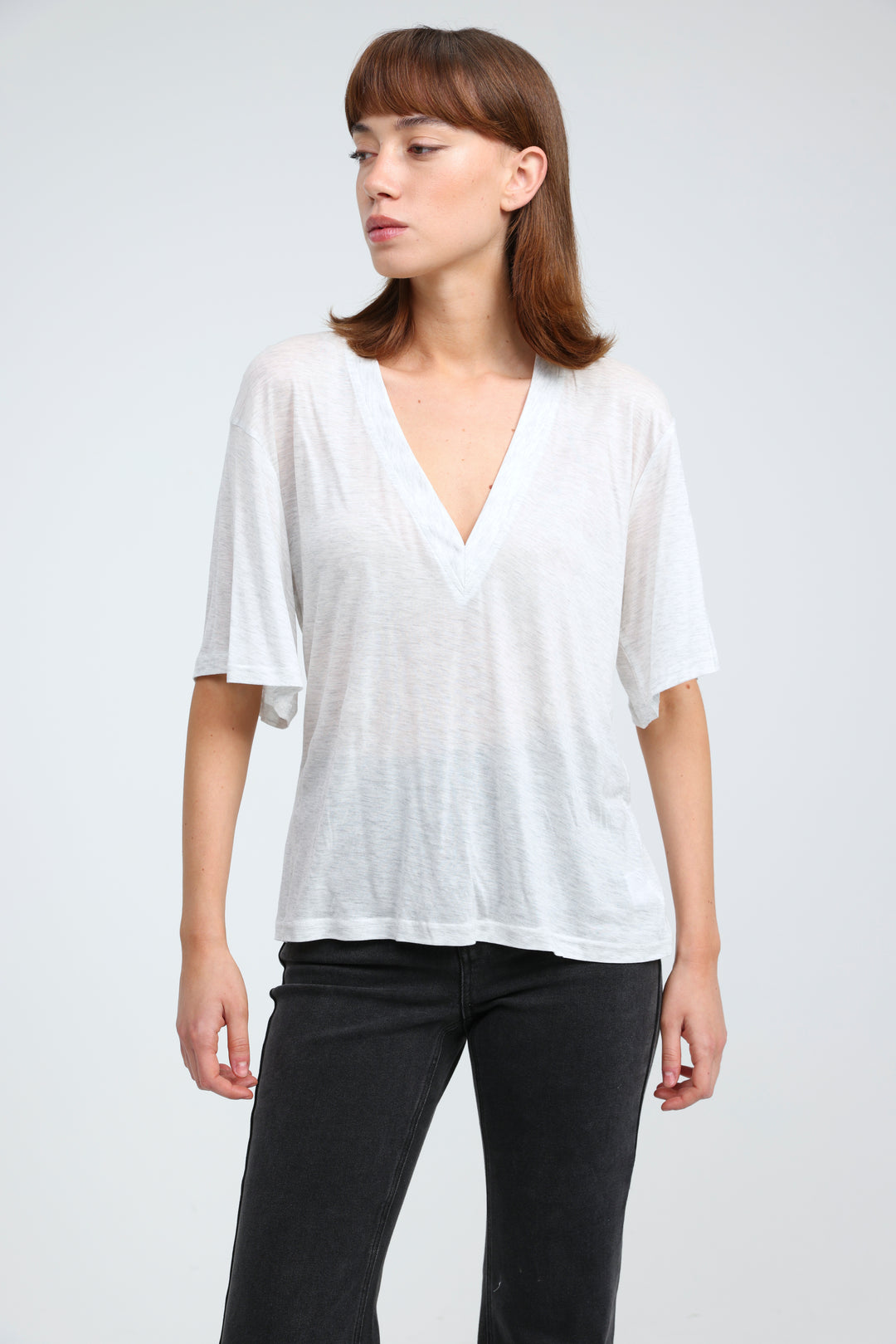 Clean33 Grey V T-Shirt