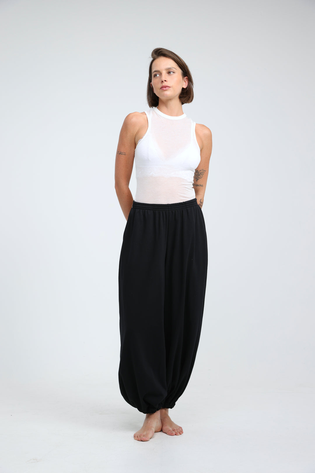 Clean42 Sheer White Tank