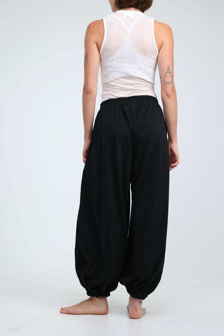 Clean40 Black Balloon Joggers