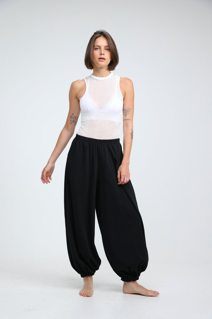 Clean40 Black Balloon Joggers