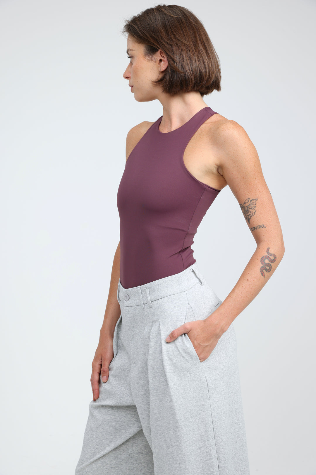 CandyCloud Plum Bodysuit