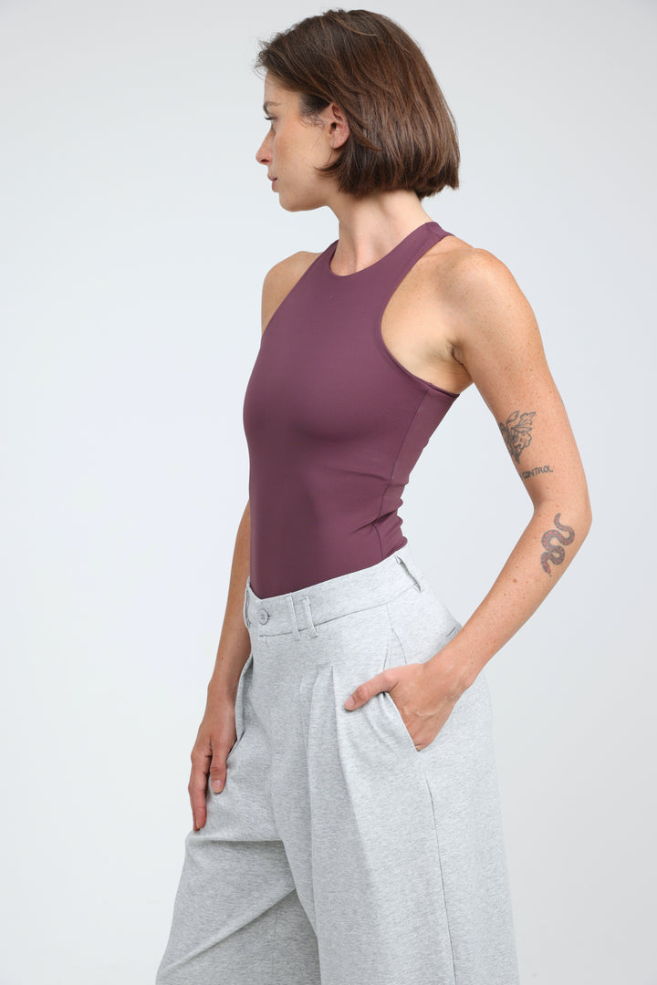 CandyCloud Plum Bodysuit