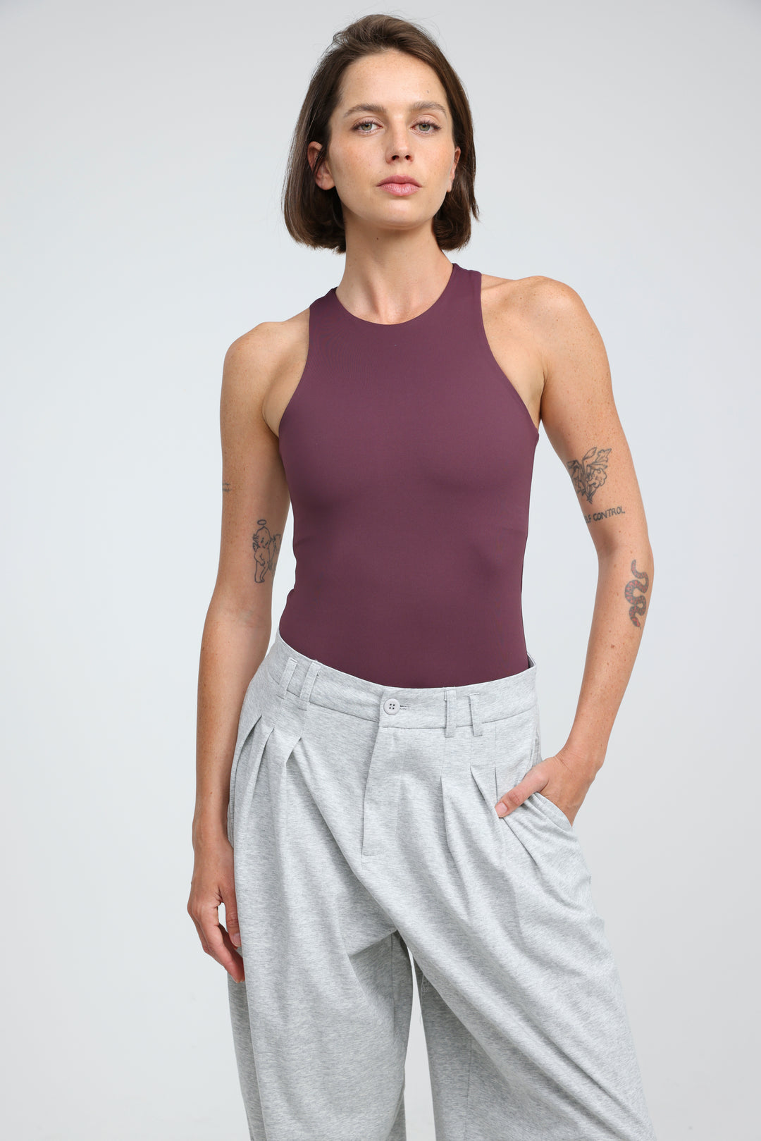 CandyCloud Plum Bodysuit