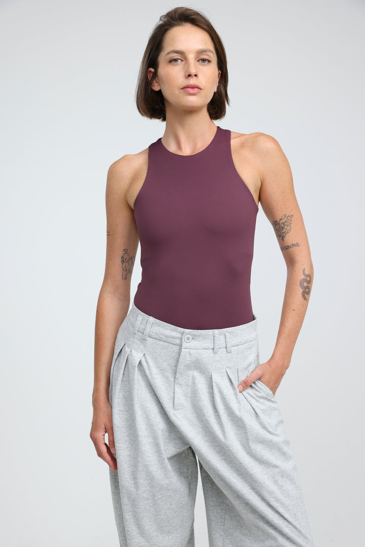CandyCloud Plum Bodysuit