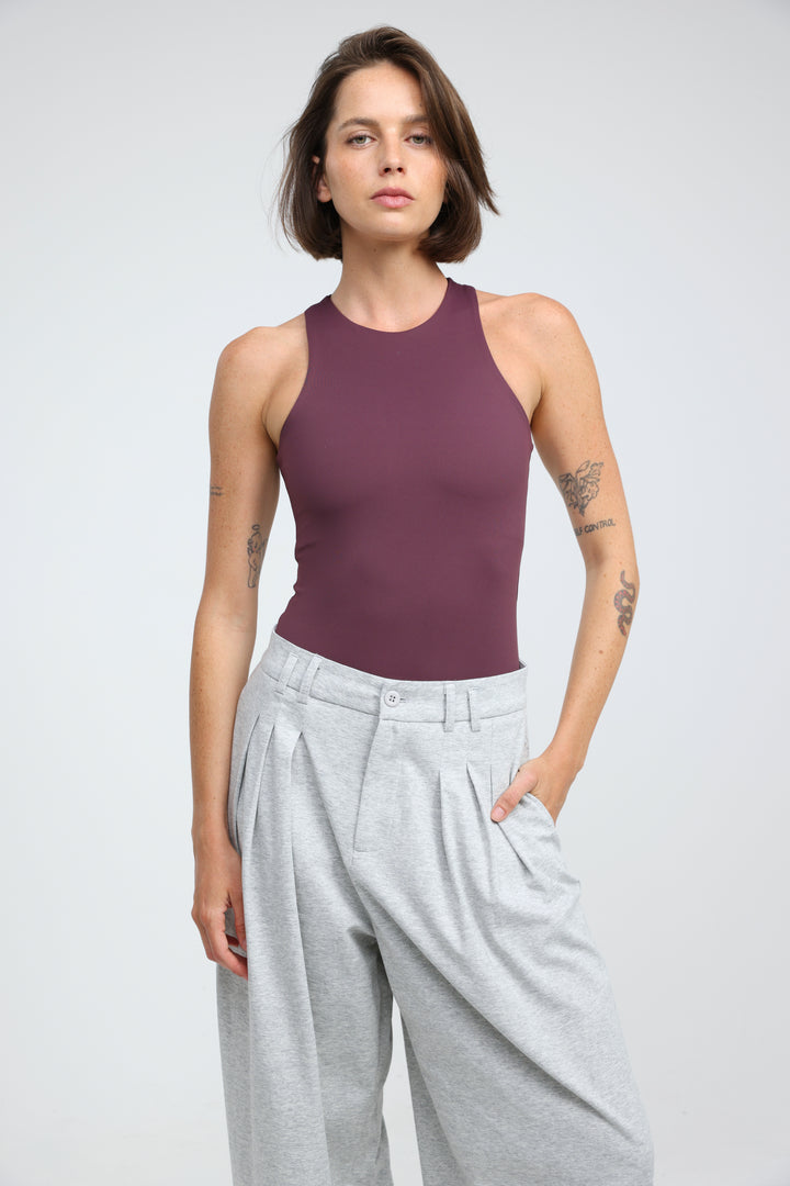 CandyCloud Plum Bodysuit
