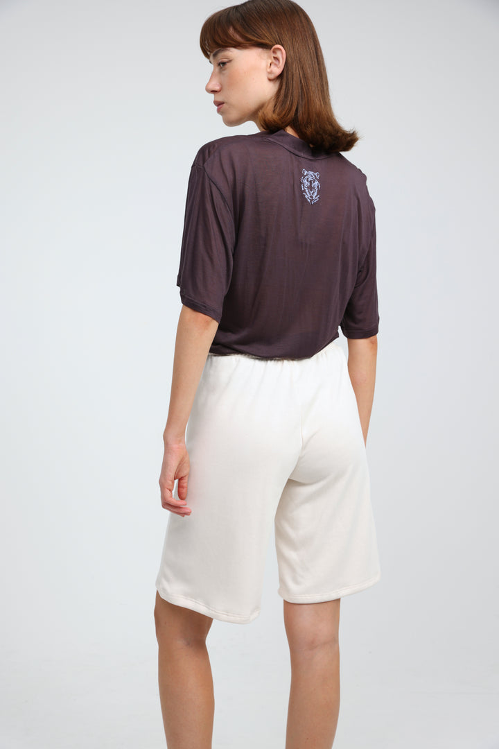 Clean33 Plum V T-Shirt