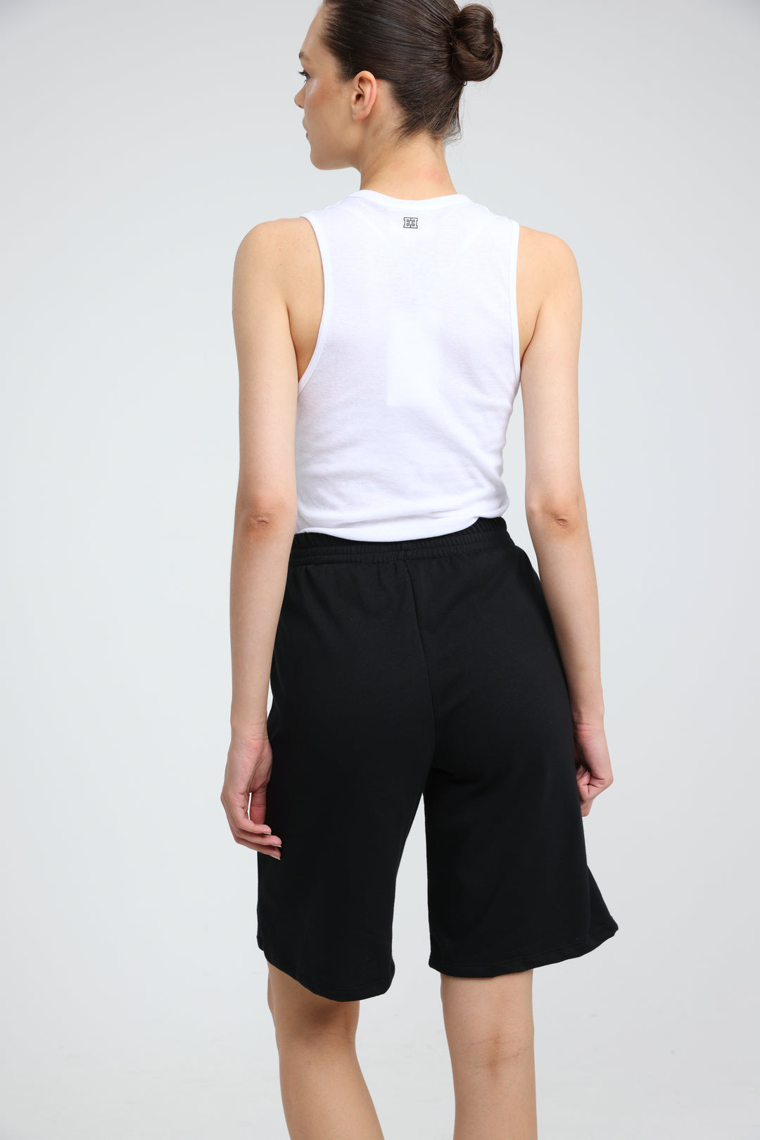 Clean38 Black Bermuda Shorts