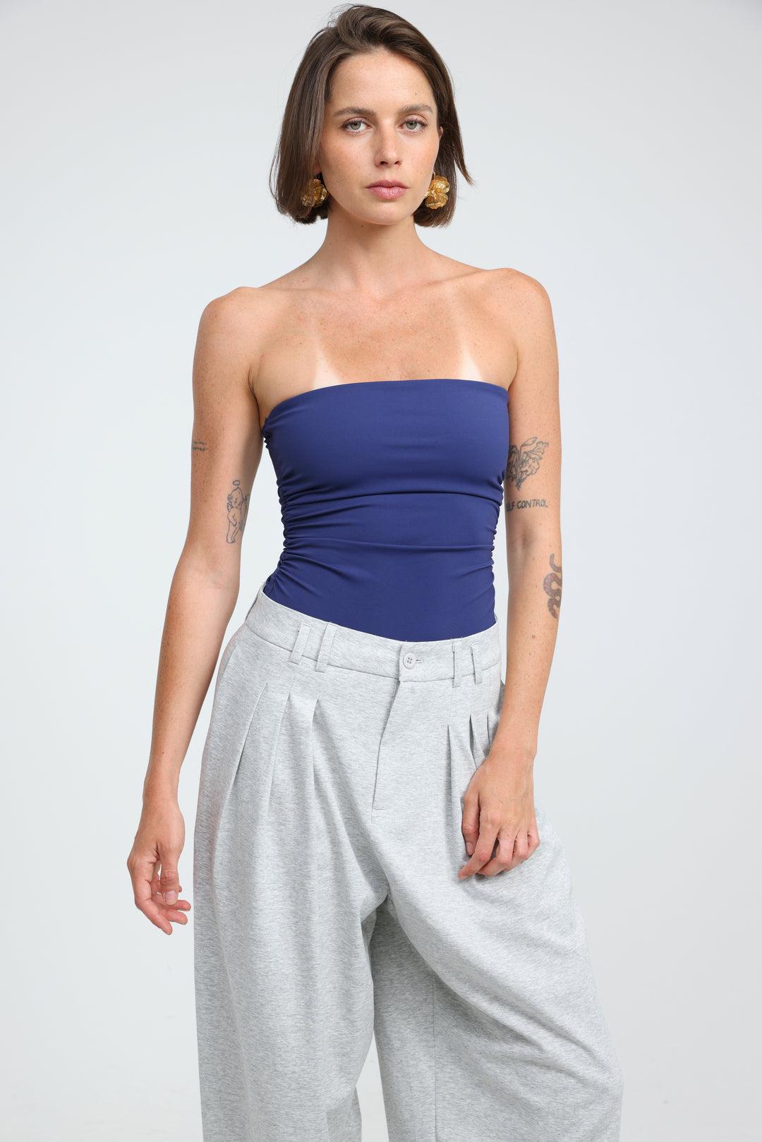 BubbleBliss Blue Bodysuit