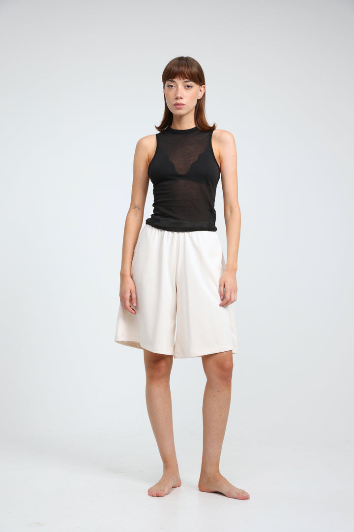 Clean42 Sheer Black Tank