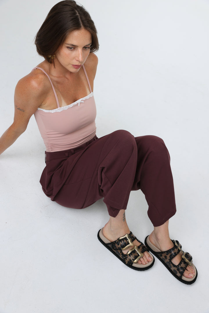Engraved Buckle Leopard Sandals
