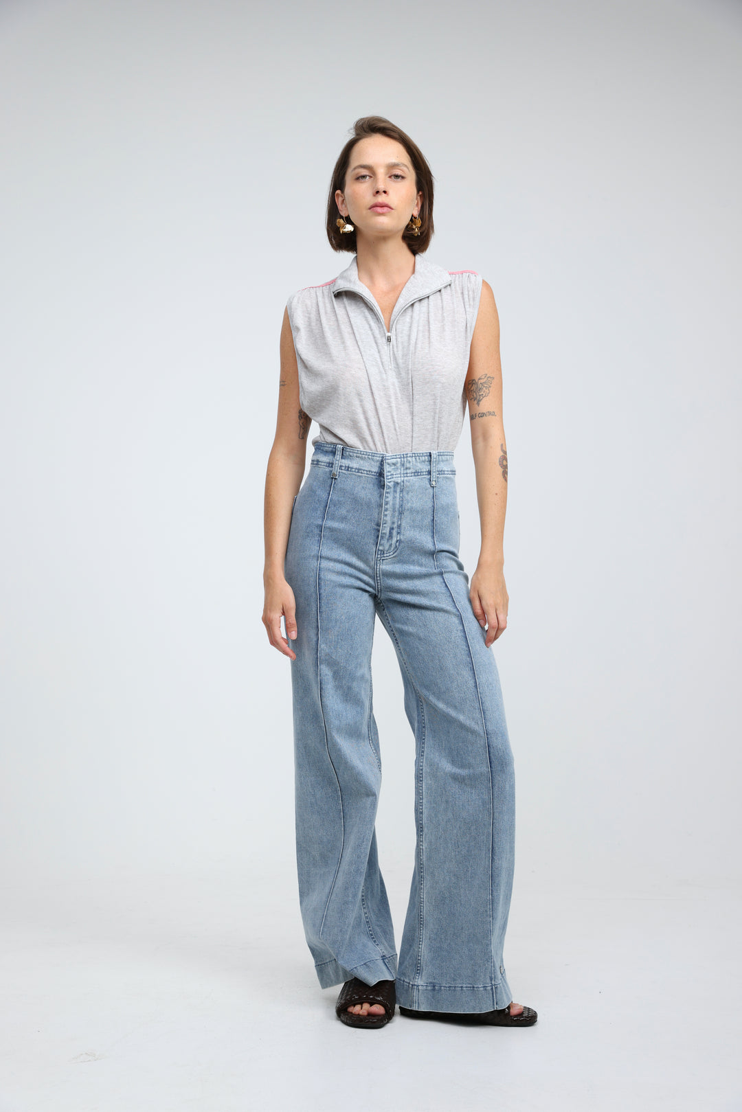 SweetPop Grey Bodysuit
