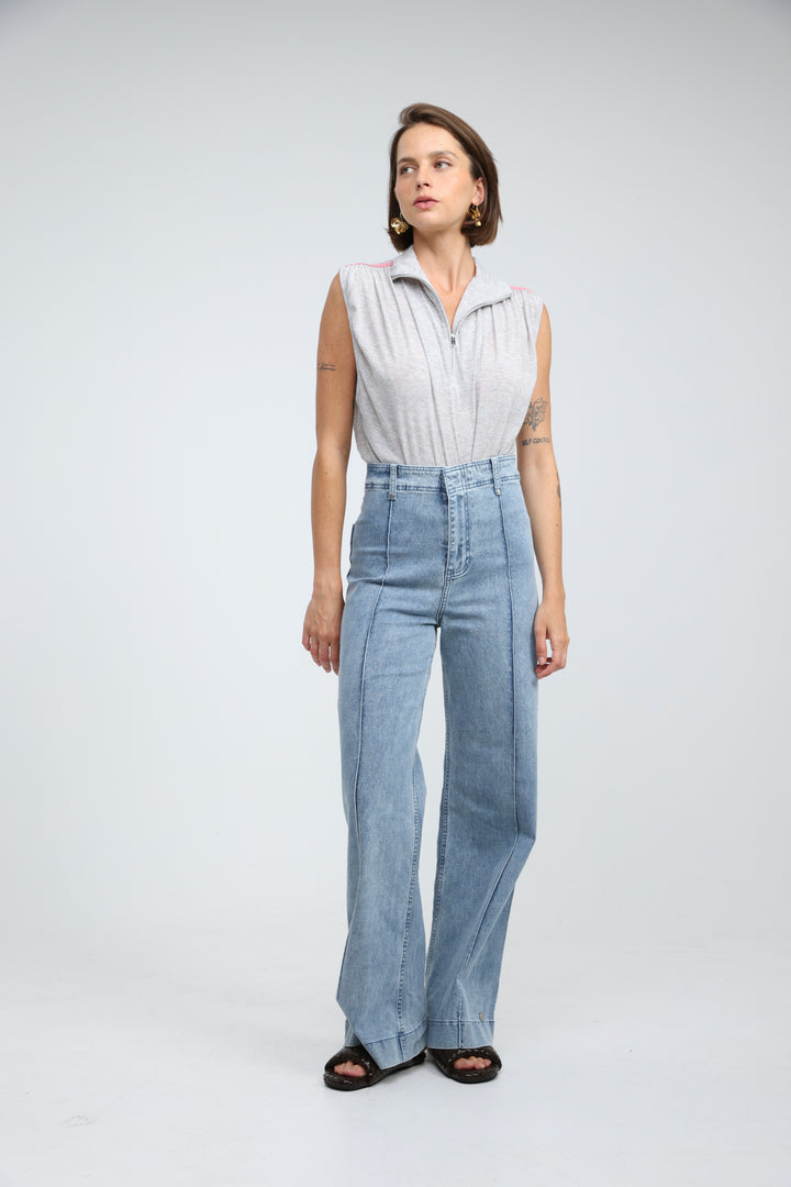 SweetPop Grey Bodysuit