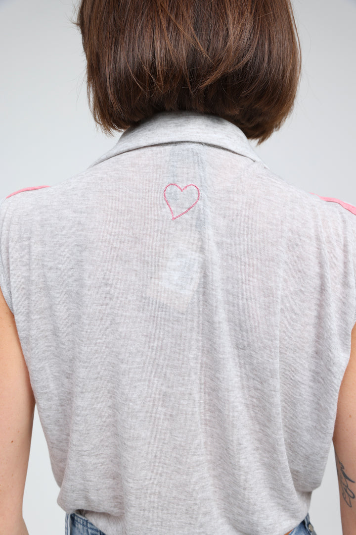 SweetPop Grey Bodysuit