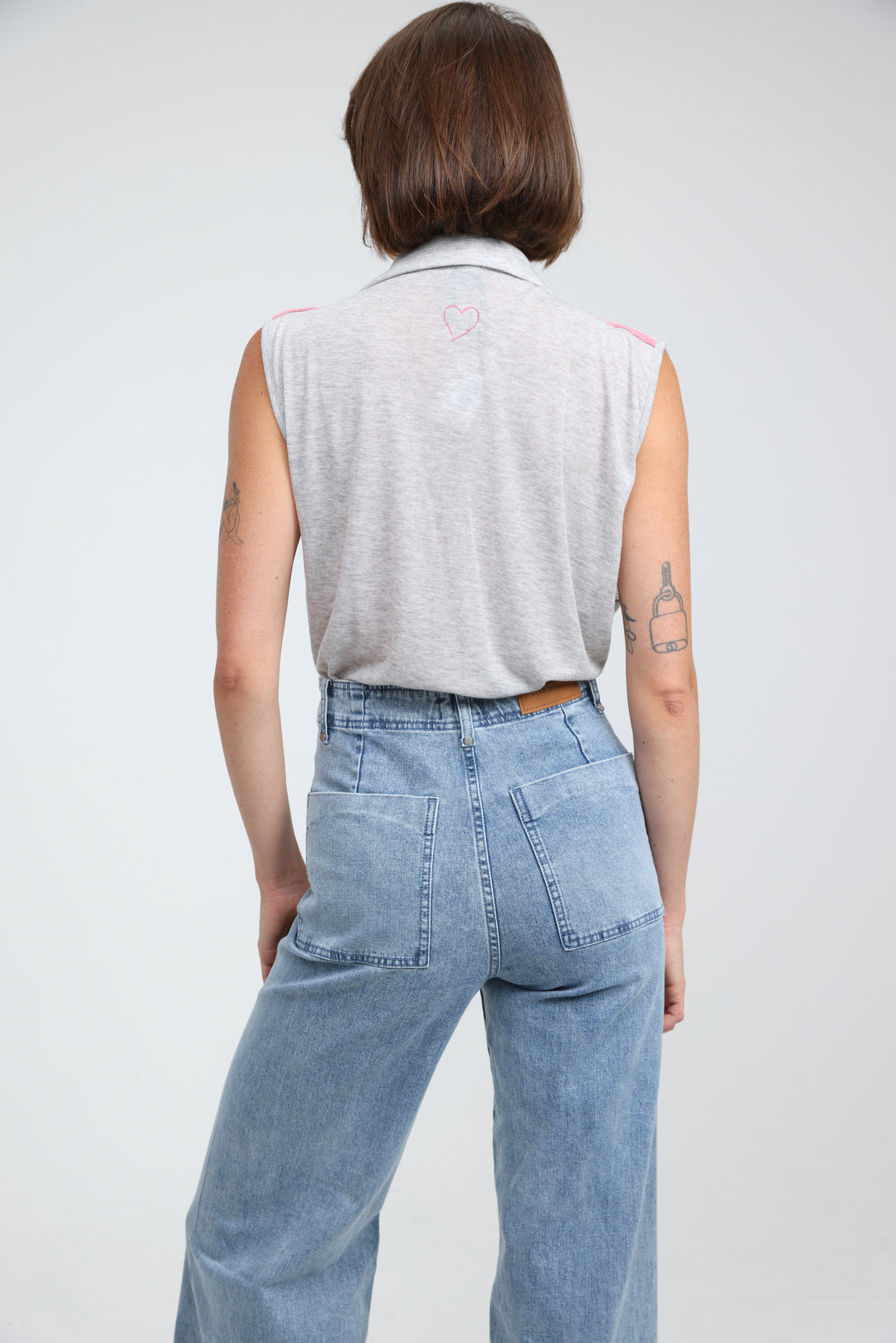 SweetPop Grey Bodysuit