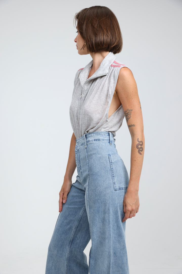 SweetPop Grey Bodysuit
