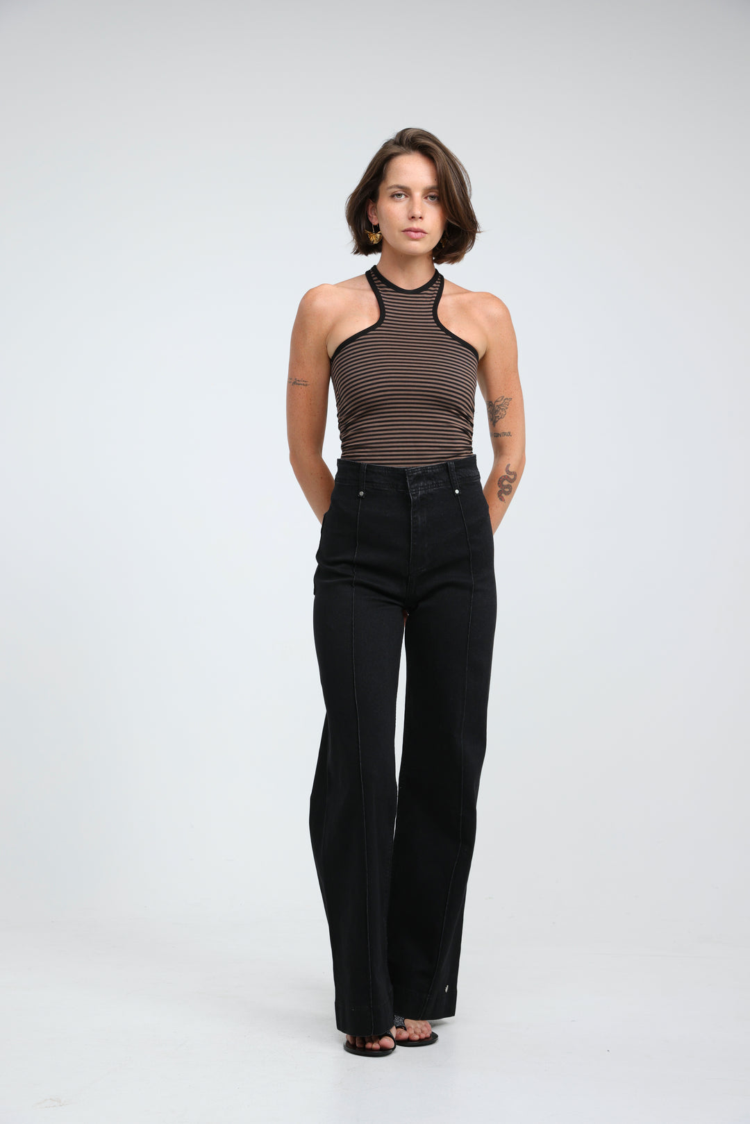 Star 502 Black Denim