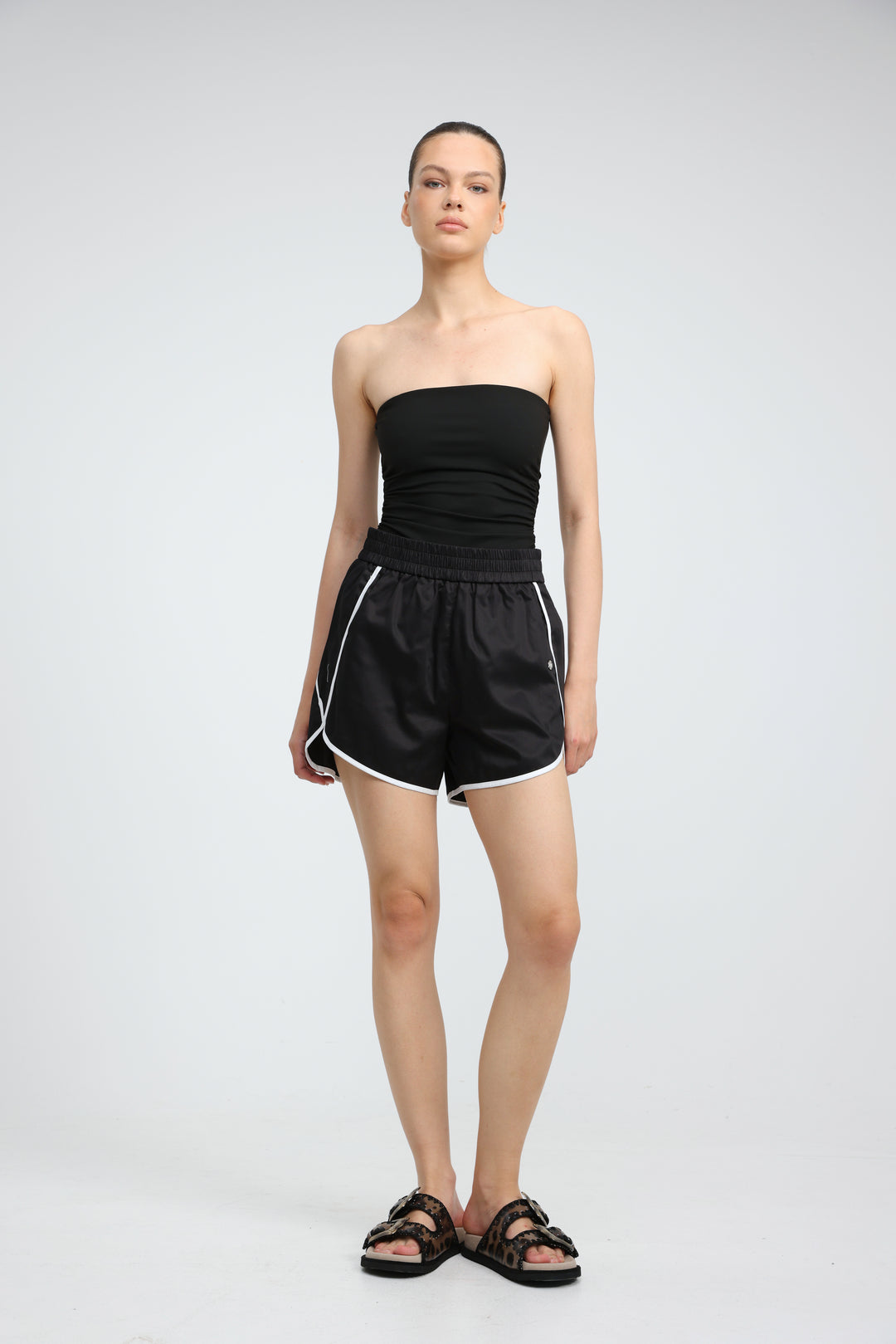 BubbleBliss Black Bodysuit