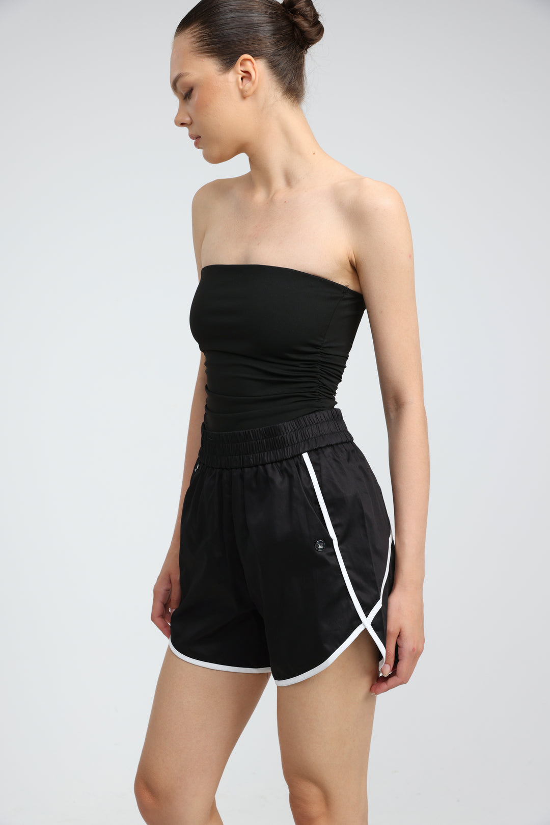 BubbleBliss Black Bodysuit