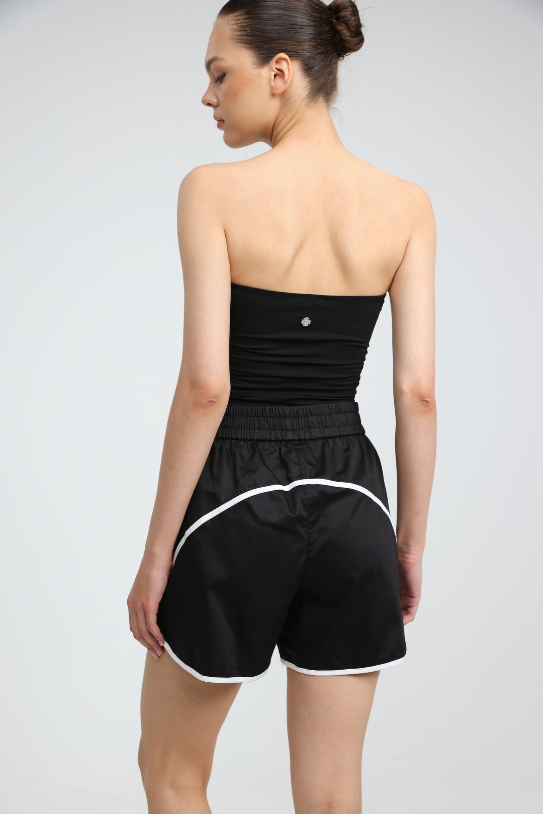 Buni's Black Piped Shorts