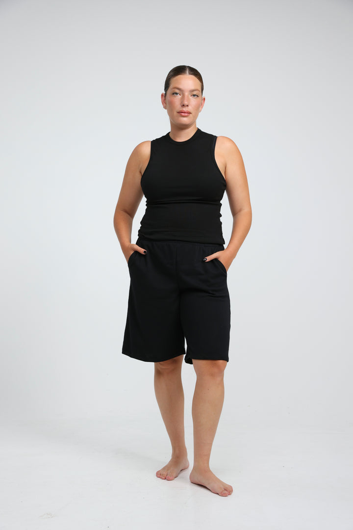 Clean38 Brown Bermuda Shorts