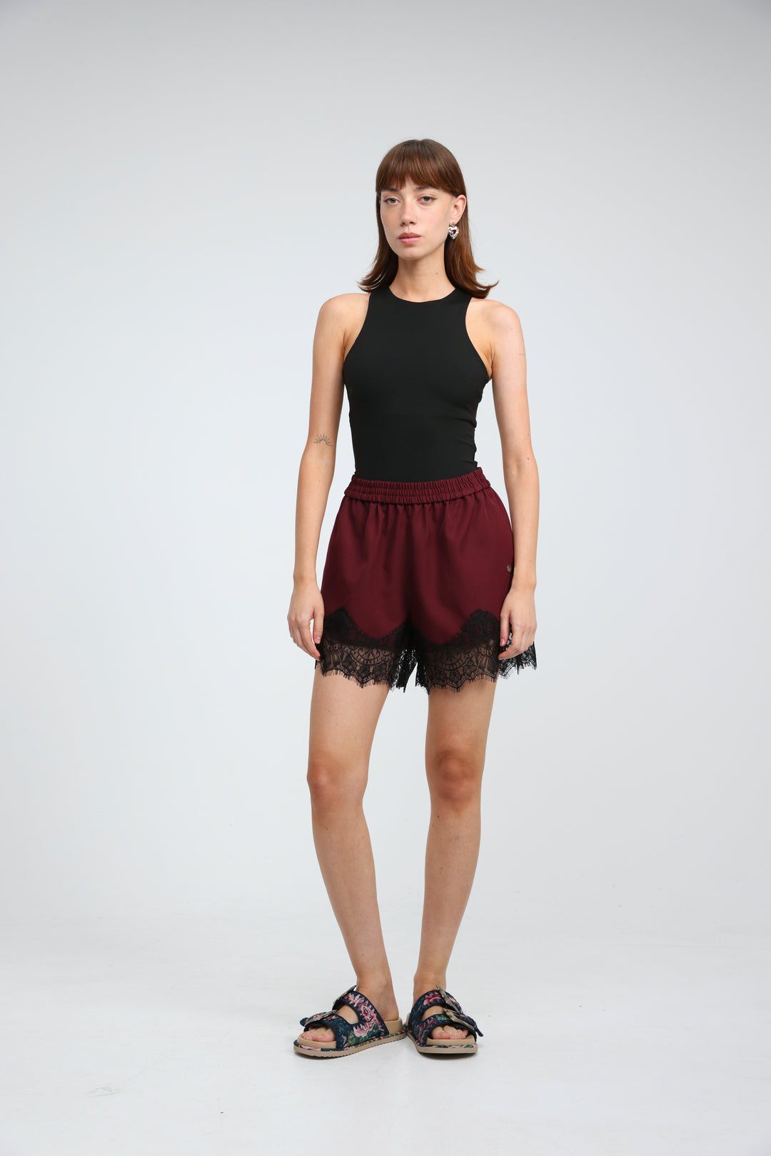 Toffee Wine Shorts