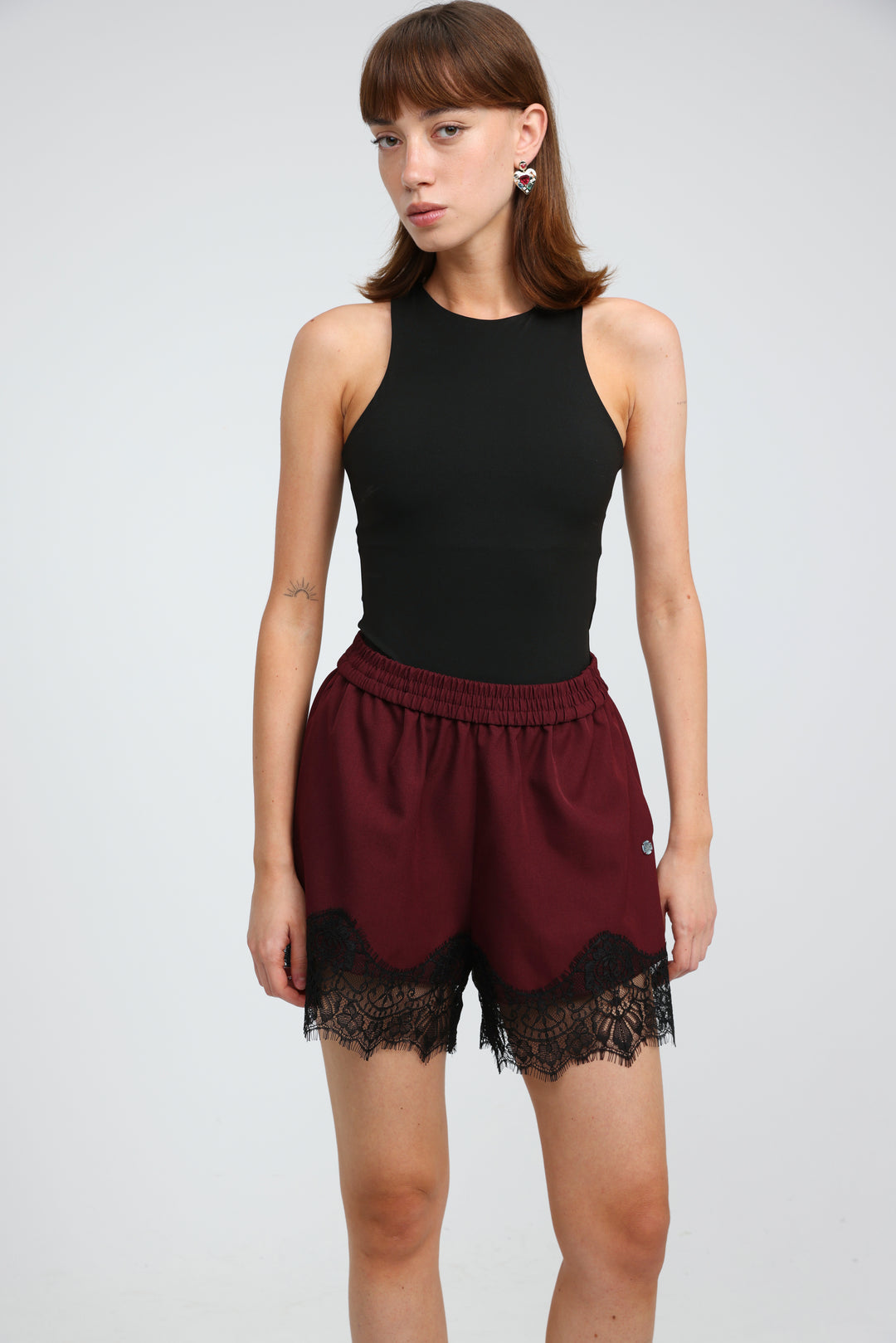 Toffee Wine Shorts