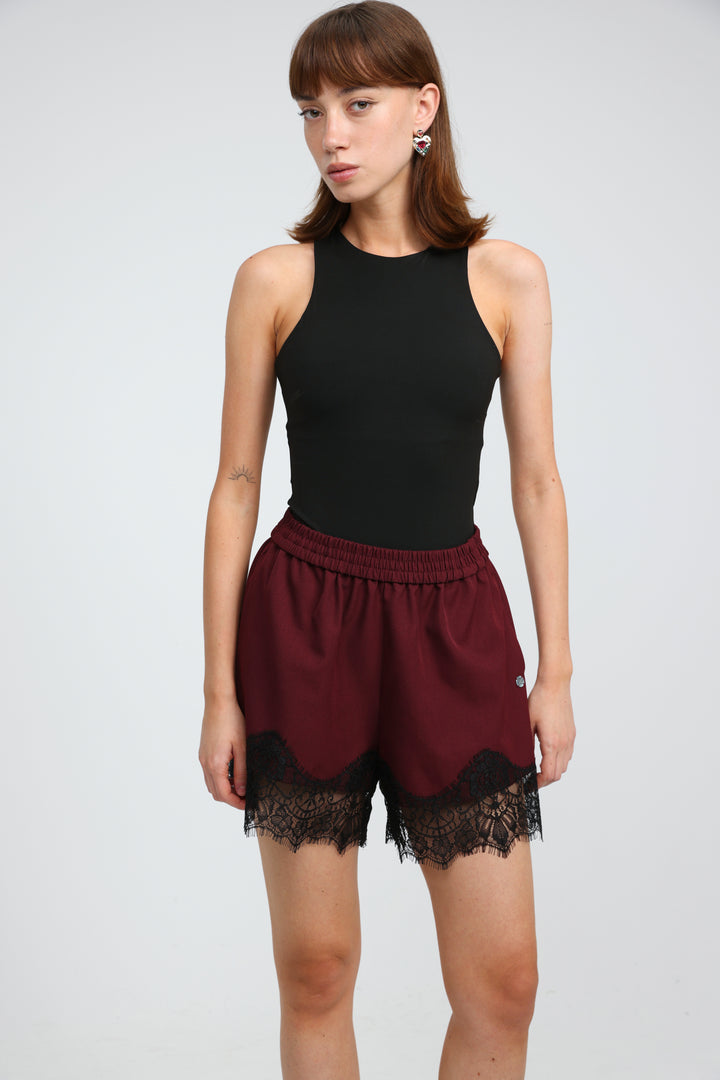 Toffee Wine Shorts