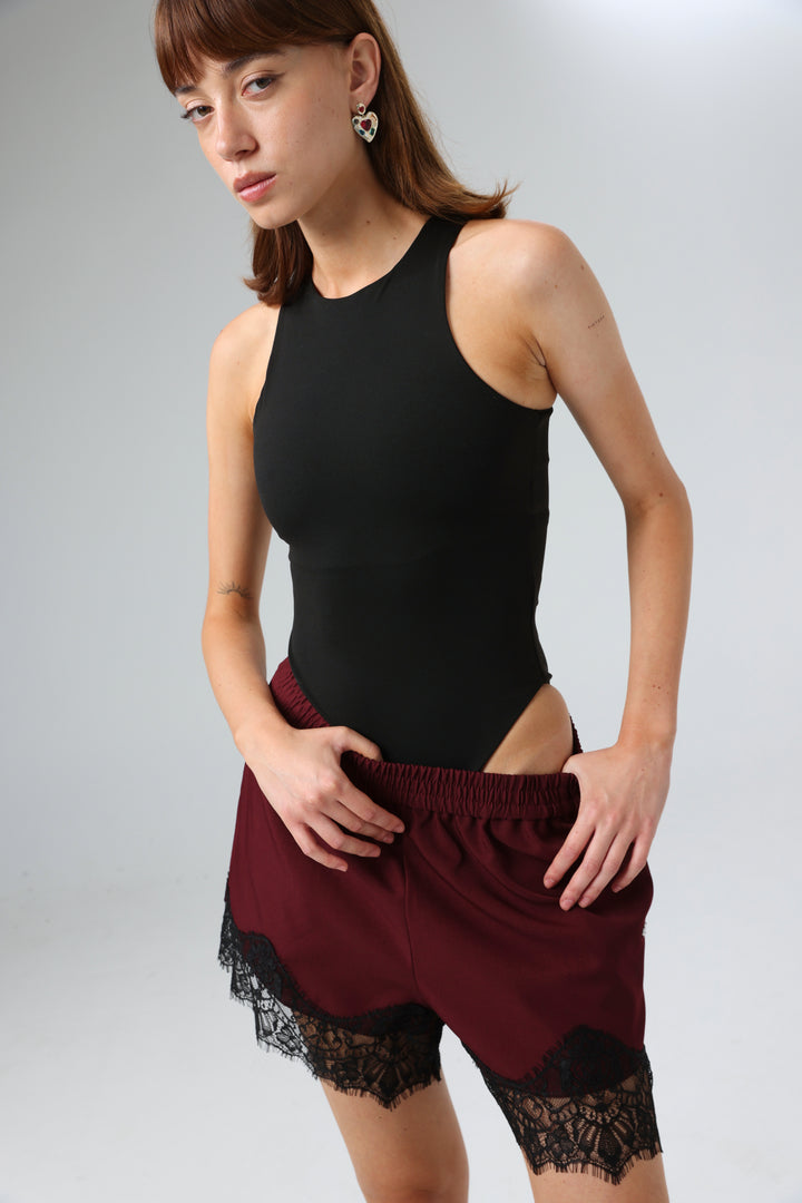 CandyCloud Black Bodysuit